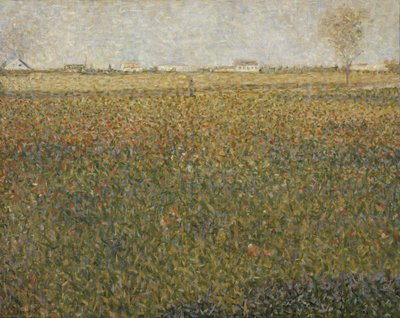 La Luzerne, Saint-Denis by Georges Seurat